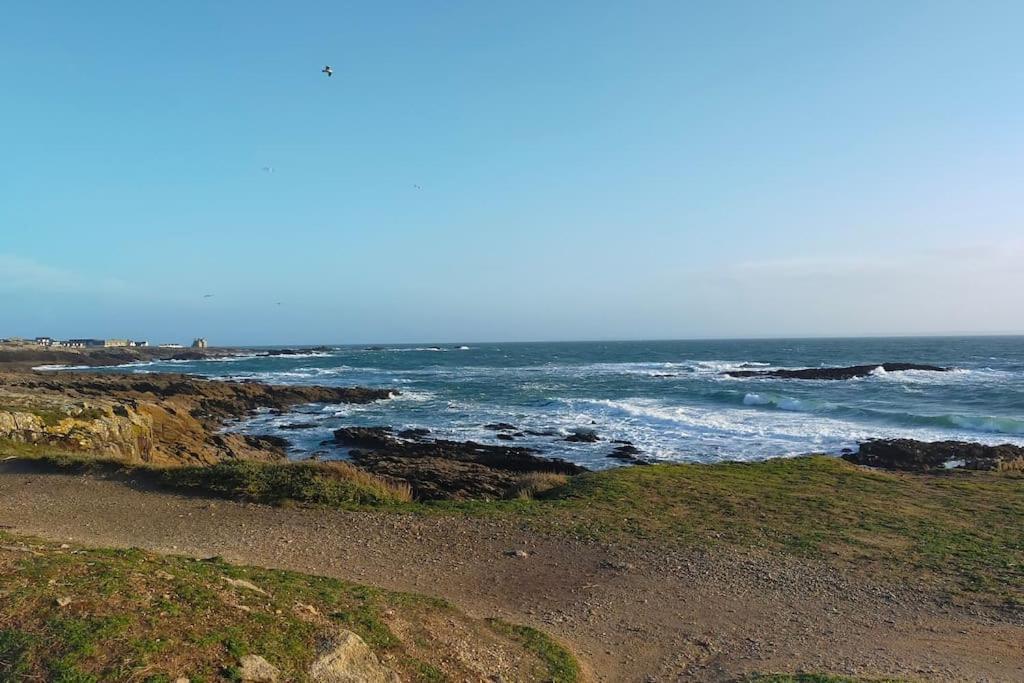 T2 Neuf Au Pied De La Plage Saint-Pierre-Quiberon Ngoại thất bức ảnh